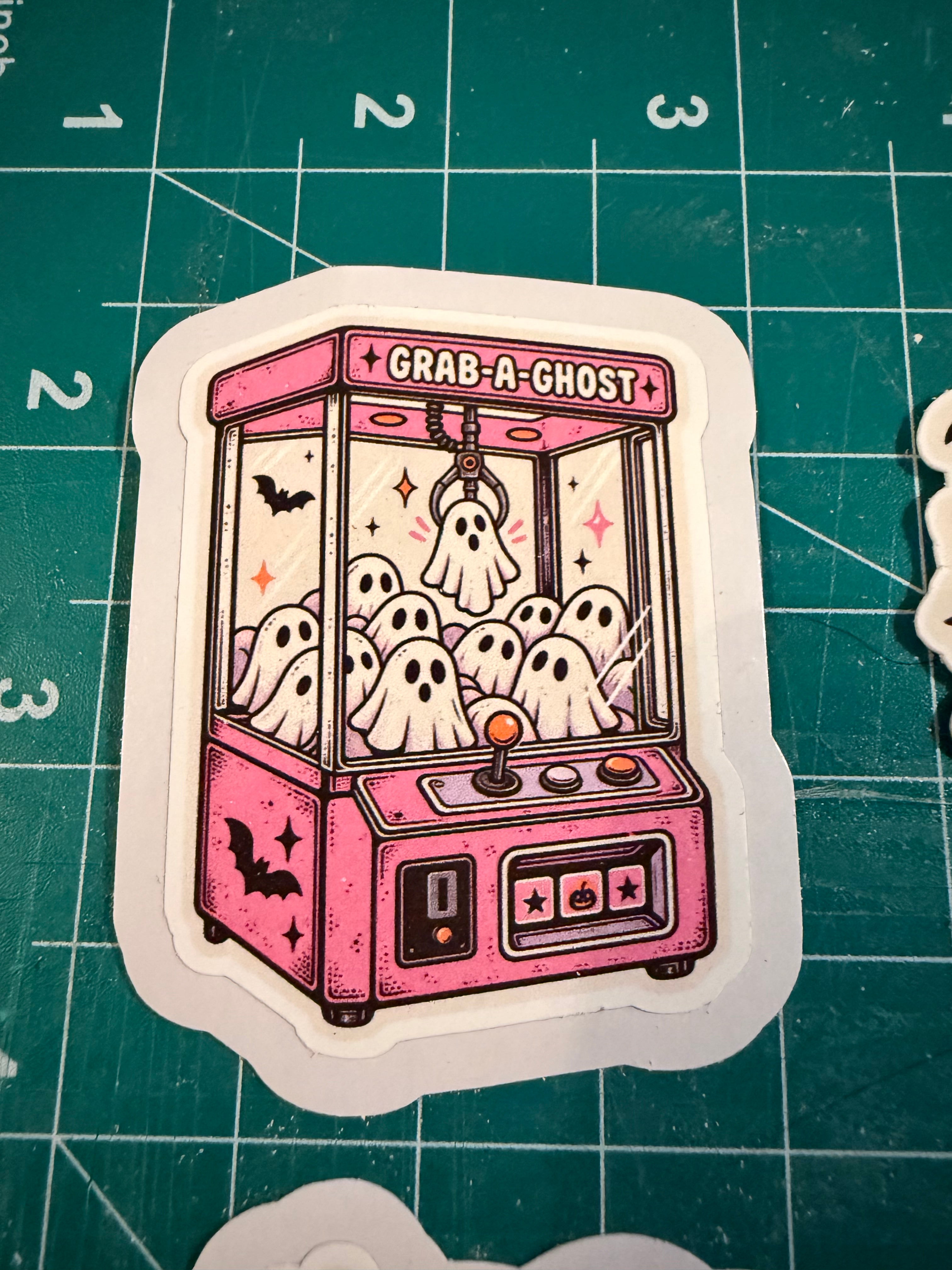 Ghost Grabber | Die-Cut Sticker