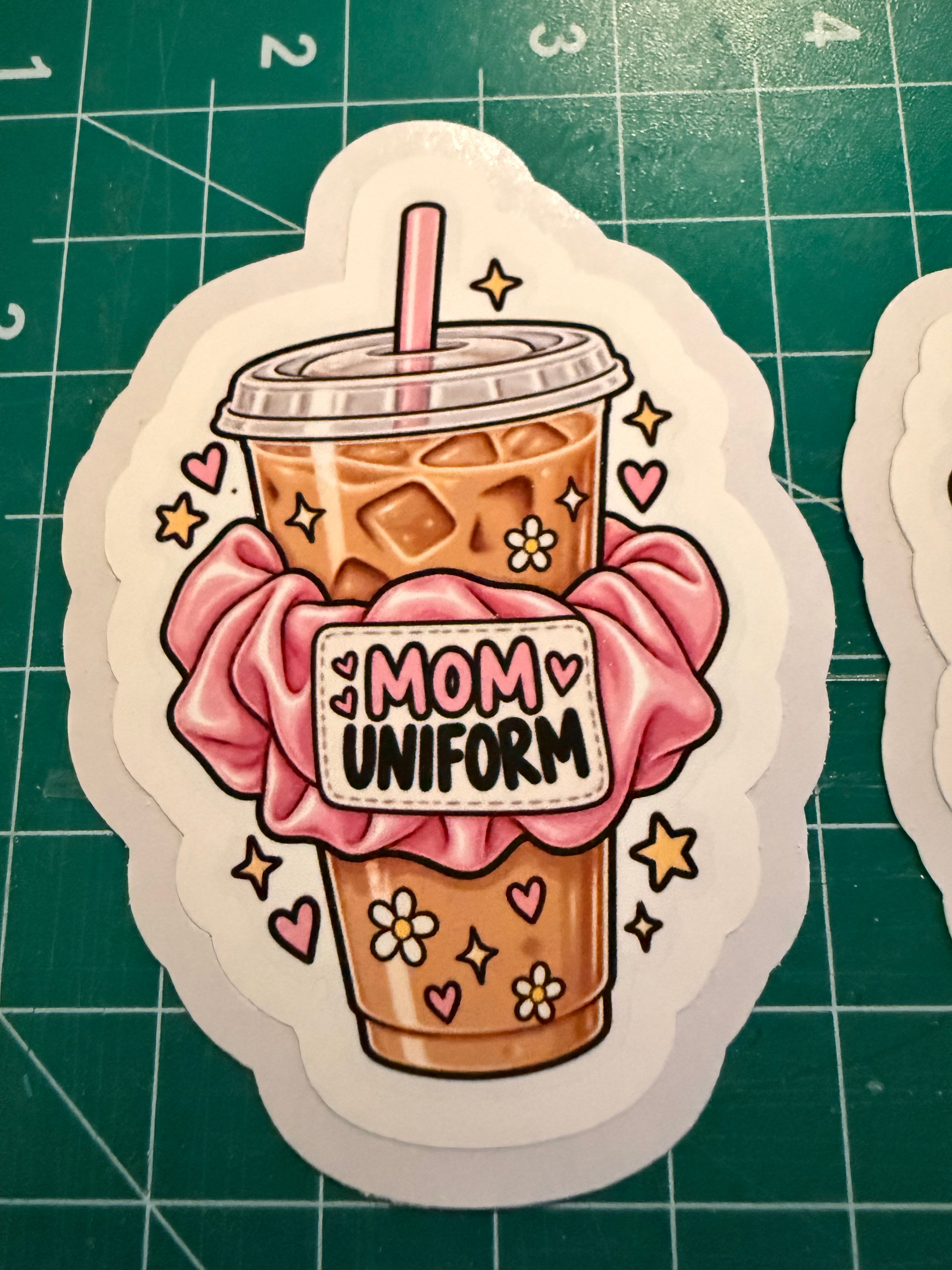 Iced & Doing My Best Die-Cut Sticker
