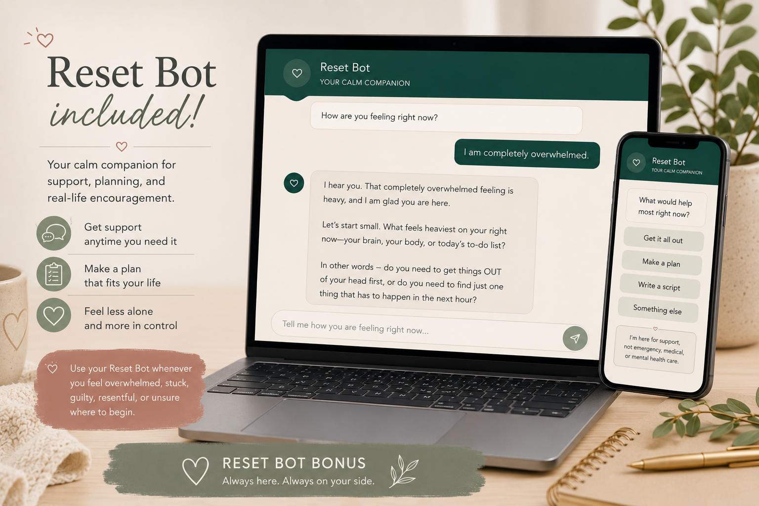 The Overwhelmed Mom Reset Kit