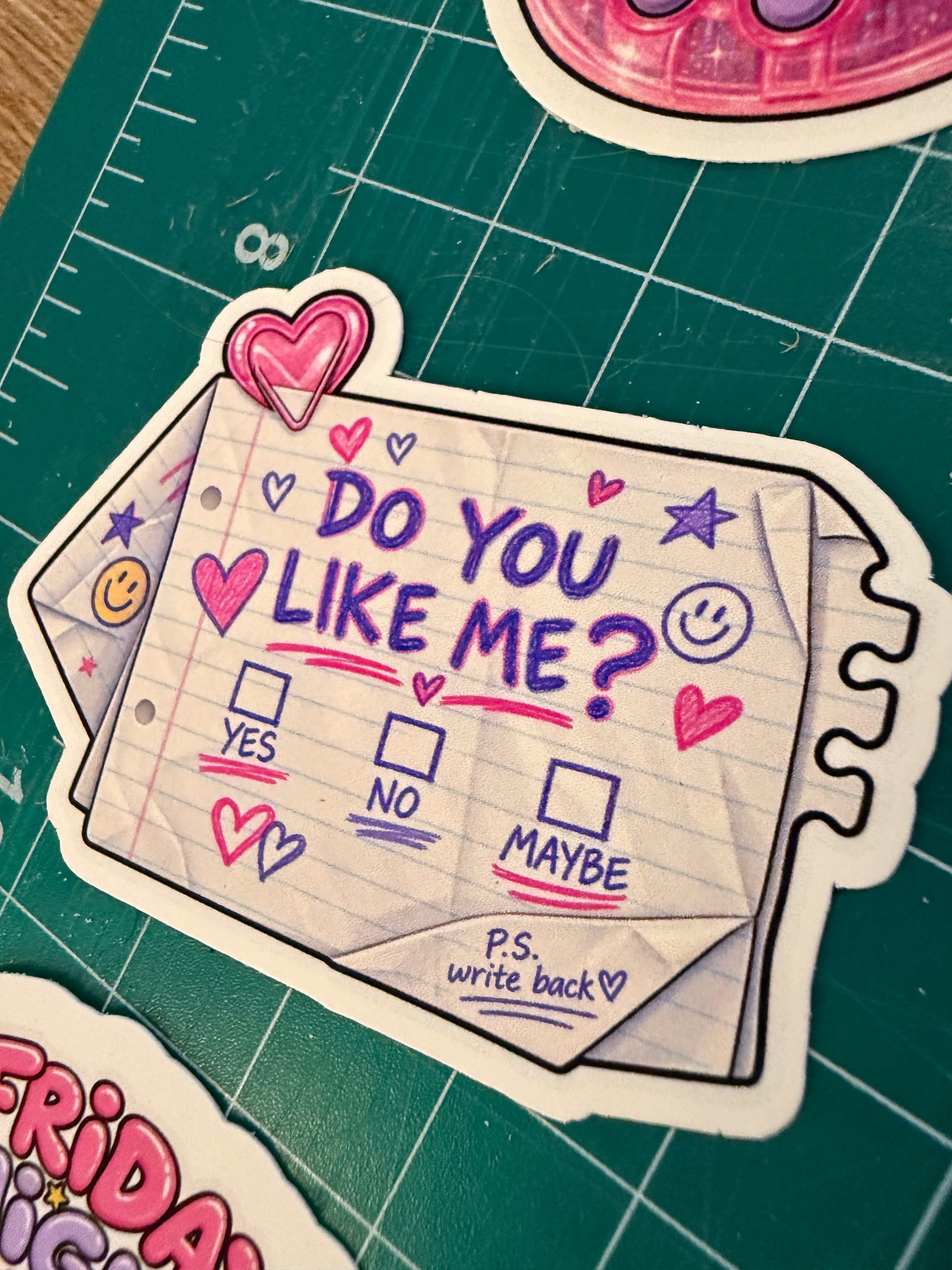 Do You Like Me? | Die-Cut Sticker
