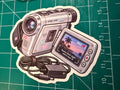 Y2K Camcorder | Die-Cut Sticker