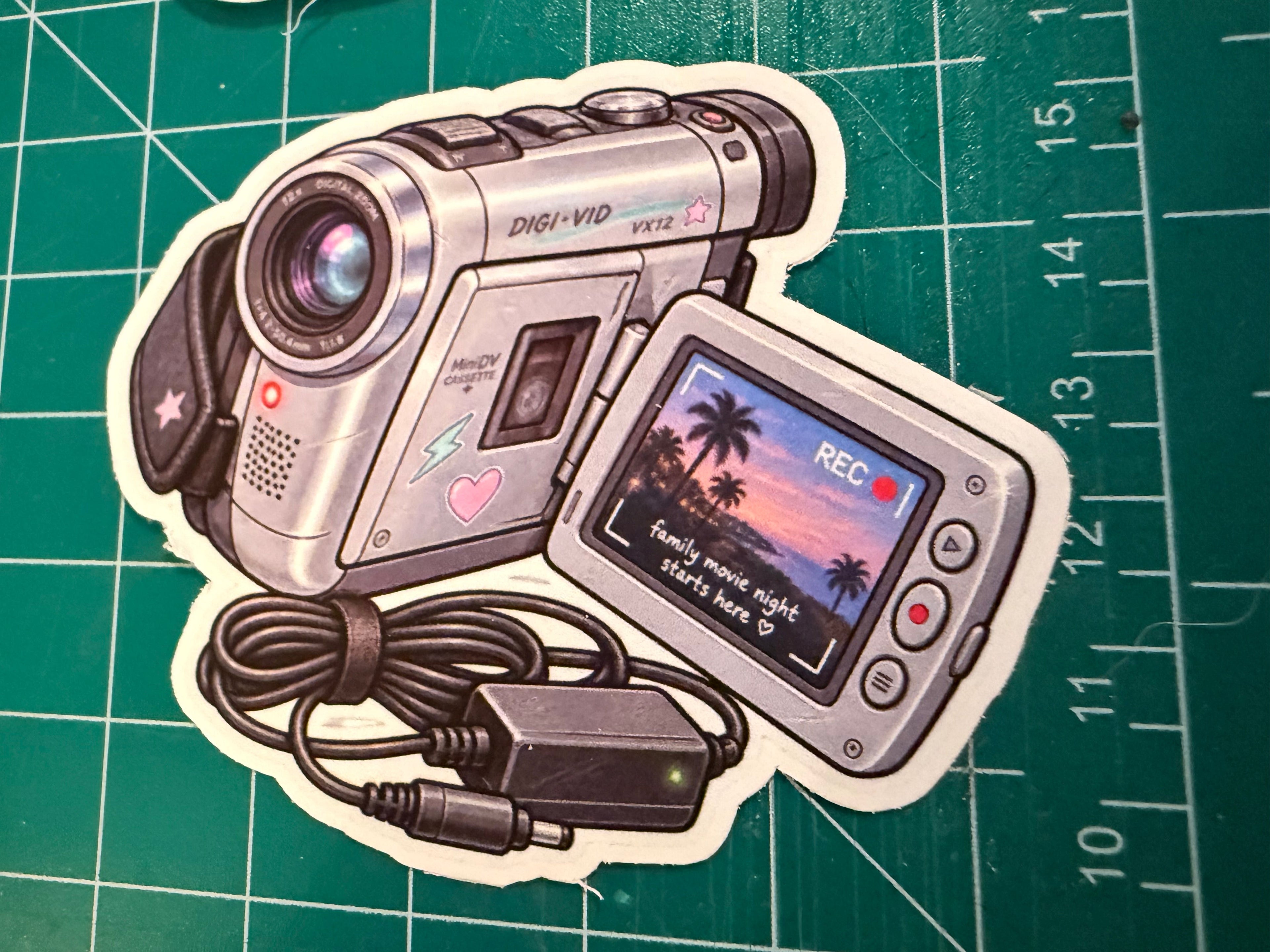 Y2K Camcorder | Die-Cut Sticker