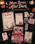 Mom Brain After Dark Stationery Gift Set | Cute Spooky Halloween Mom Bundle