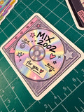 Mix 2002 Burned CD | Die-Cut Sticker