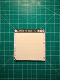 Note to Self Sticky Notes | 4x4 Y2K Memo Pad