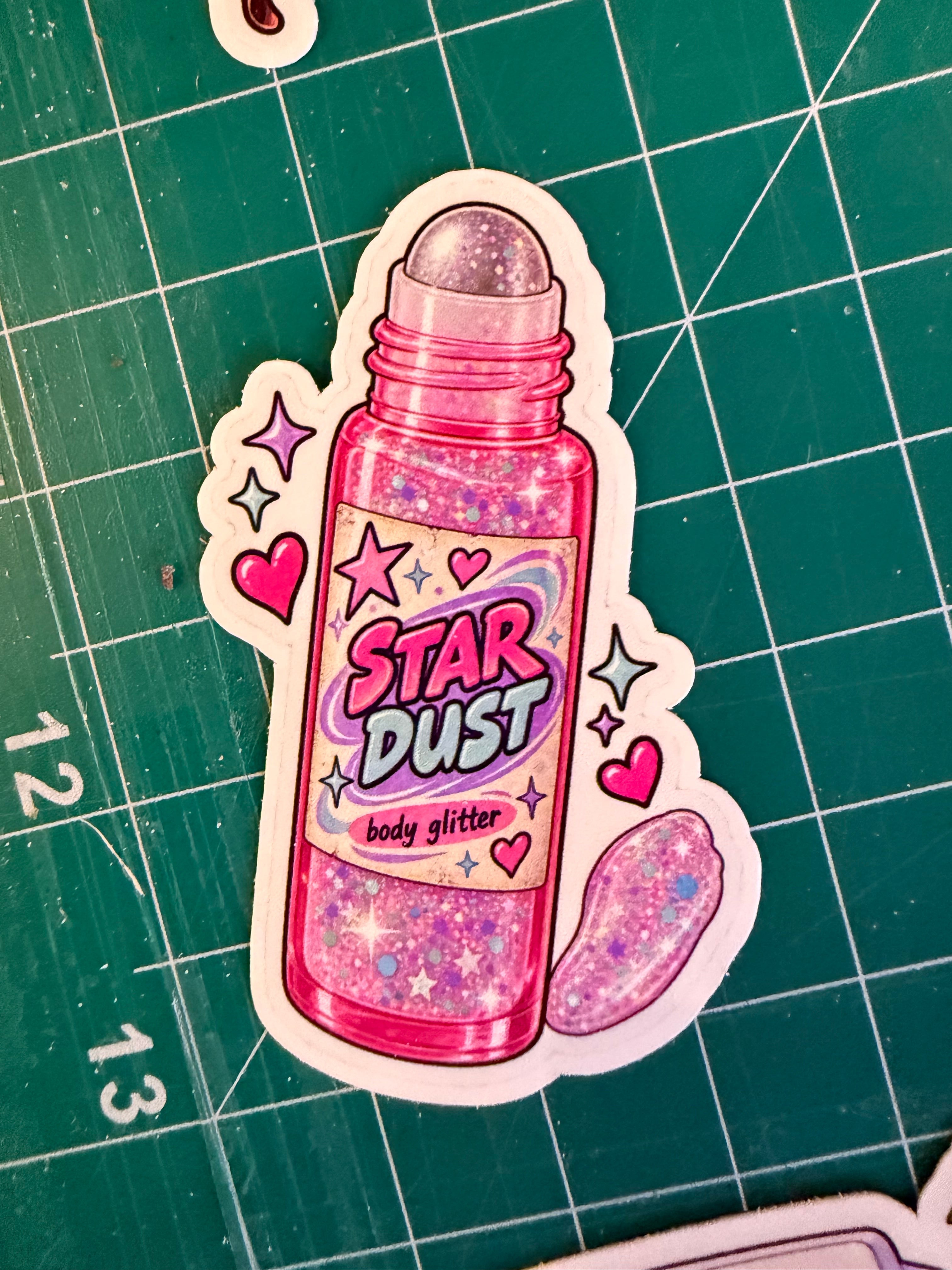 Sugar Dust Body Glitter | Die-Cut Sticker