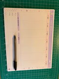 This Week Weekly Planner Notepad | 8.5×11 Y2K Desk Pad