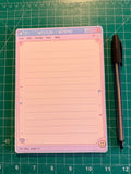 Open Tabs Notepads | Y2K-Inspired Handmade Notepads