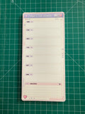 What’s for Dinner? Meal Planner | 4.5x9 Y2K Notepad