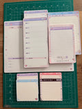 Y2K Notepad Bundle | 7-Piece Retro Stationery Set