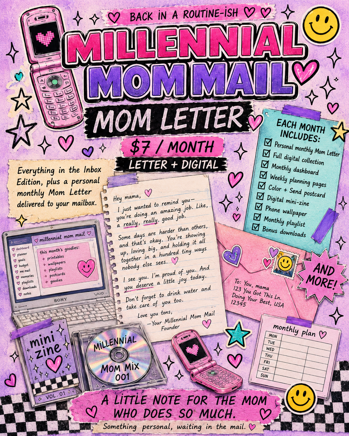 Millennial Mom Mail: Mom Letter